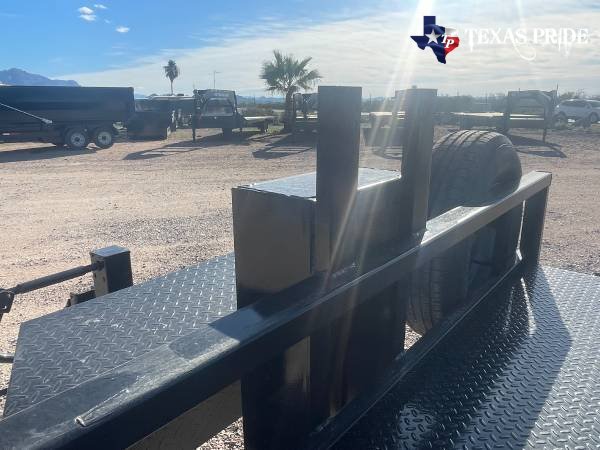 2025 Texas Pride 8.5x21 16k Bumper Pull Tilt Bed Trailer