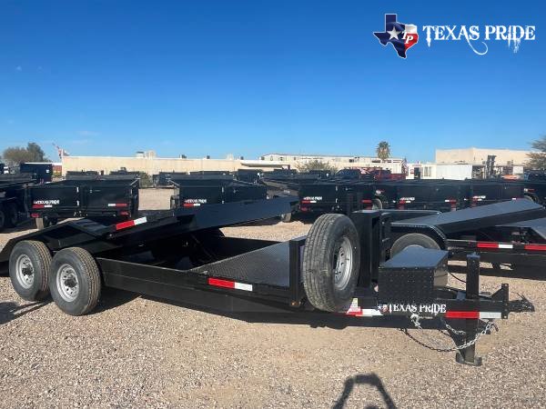 2025 Texas Pride 8.5x21 16k Bumper Pull Tilt Bed Trailer