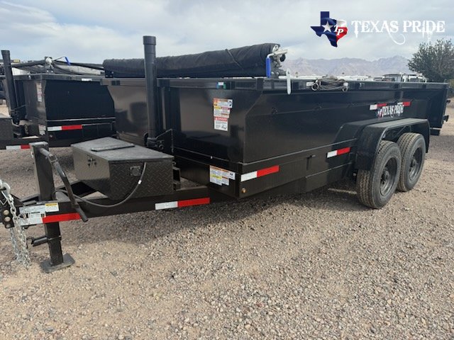 2025 Texas Pride 7x14x2 20k Bumper Pull Dump Trailer