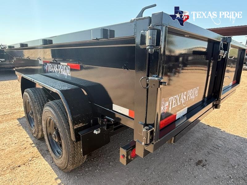 2025 Texas Pride 7x14x2 20k Bumper Pull Dump Trailer