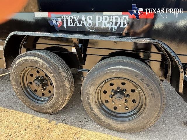 2025 Texas Pride 7x14x2 20k Bumper Pull Dump Trailer