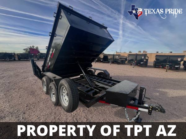 6x10x2 7k Bumper Pull Dump Trailer $6,995