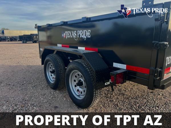 6x10x2 7k Bumper Pull Dump Trailer $6,995