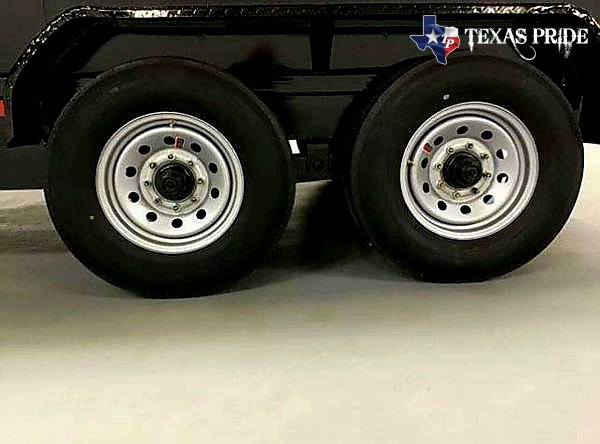 2025 Texas Pride 7X14X3 14K Bumper Pull Dump Trailer