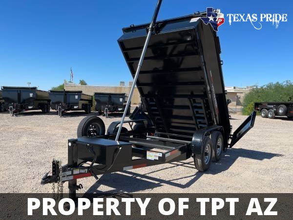 2024 7x12x2 14K GVWR BP TEXAS PRIDE TRAILERS