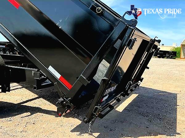 2025 Texas Pride 7x14x4 14k Bumper Pull Dump Trailer