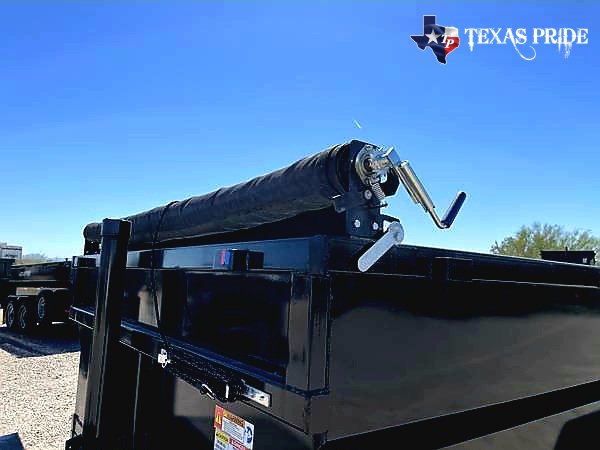 2025 Texas Pride 7x14x4 14k Bumper Pull Dump Trailer