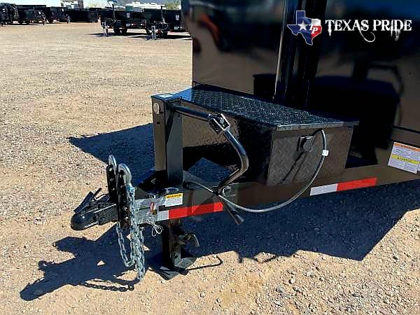 2025 Texas Pride 7x14x4 14k Bumper Pull Dump Trailer