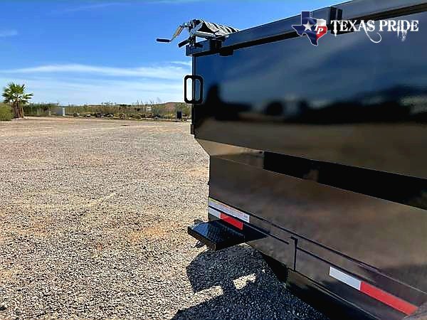 2025 Texas Pride 7x14x4 14k Bumper Pull Dump Trailer
