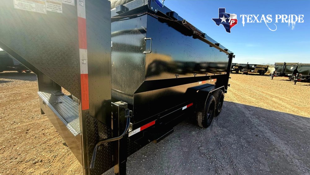 Texas Pride 7x14x4 16K Gooseneck Dump Trailer