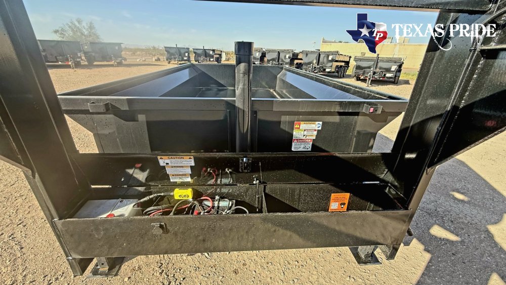 Texas Pride 7x14x4 16K Gooseneck Dump Trailer