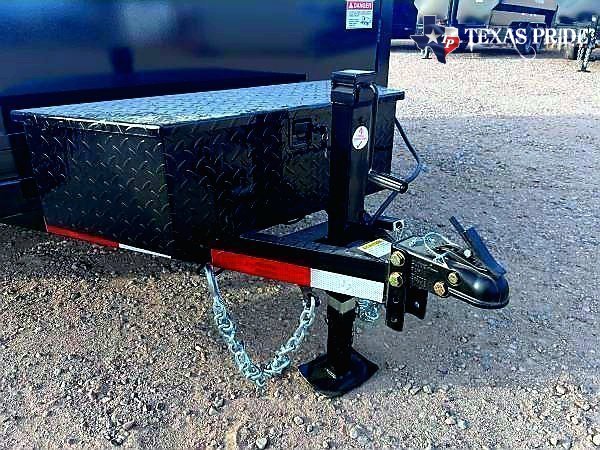 2026 6x10x2 7k Bumper Pull Dump Trailer Texas Pride