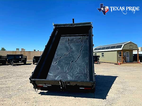 2025 Texas Pride 7X14X2 14K Bumper Pull Dump Trailer