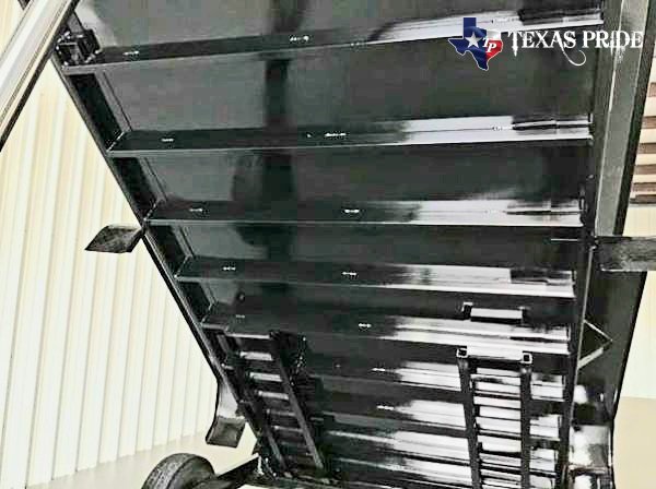 2025 Texas Pride 7X14X2 14K Bumper Pull Dump Trailer
