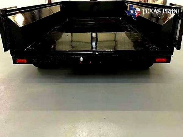 2025 Texas Pride 7X14X2 14K Bumper Pull Dump Trailer