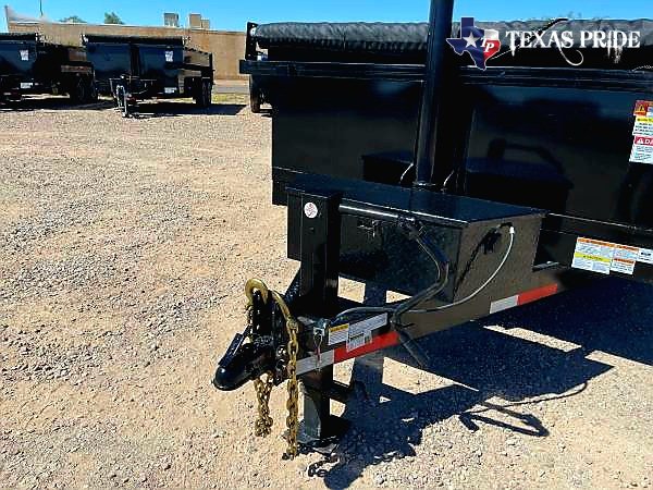 2025 Texas Pride 7X14X2 14K Bumper Pull Dump Trailer