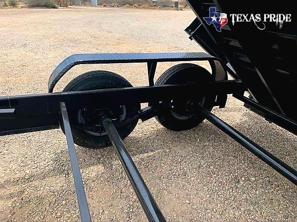 2025 Texas Pride 7X14X2 14K Bumper Pull Dump Trailer
