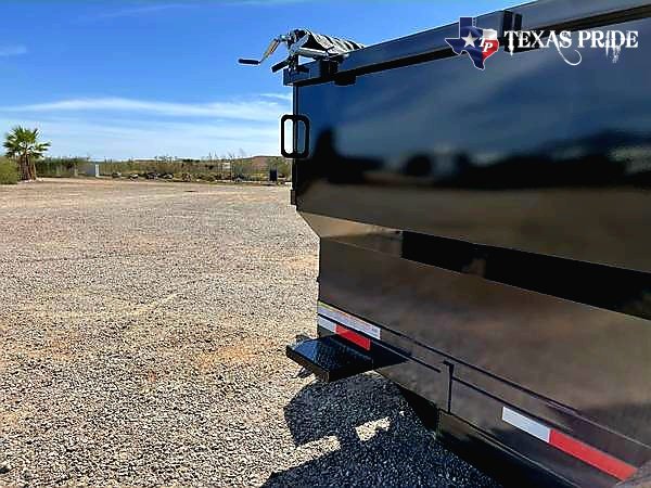 2025 Texas Pride 7x14x4 14k Bumper Pull Dump Trailer