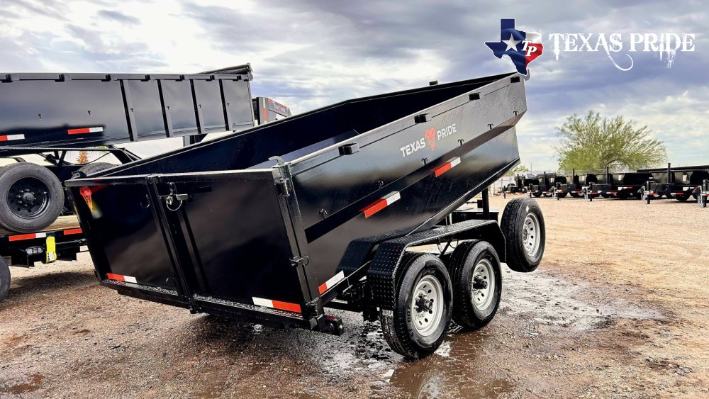 2026 Texas Pride 7X12X3 14K Bumper Pull Dump Trailer