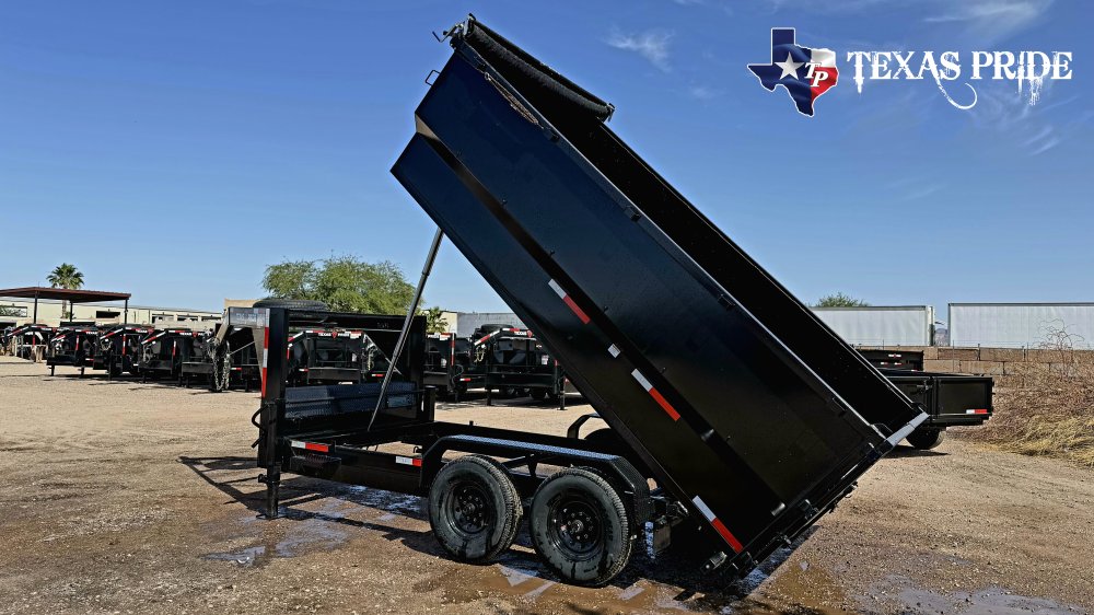 Texas Pride 7x14x4 16K Gooseneck Dump Trailer