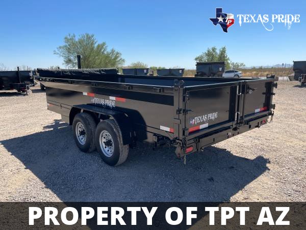 7X16X2 14K Bumper Pull Dump Trailer $10,095