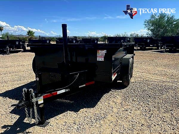 2025 Texas Pride 7X12X2 14K Bumper Pull Dump Trailer
