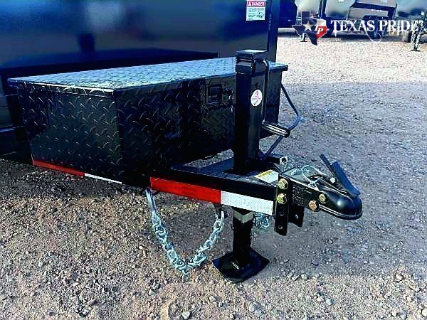 2026 6x10x2 7k Bumper Pull Dump Trailer Texas Pride