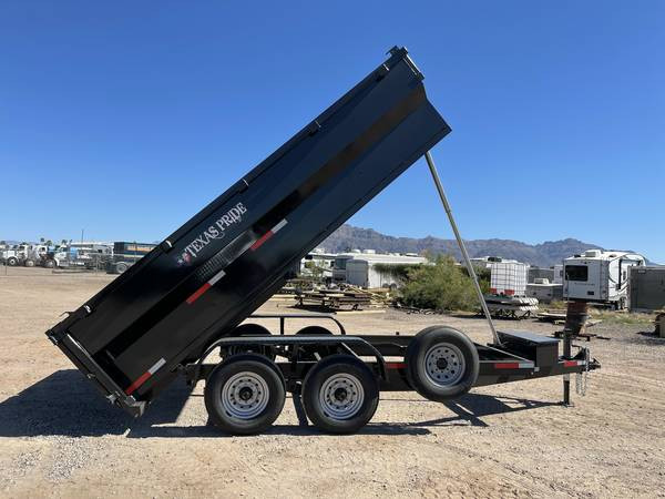 2023 TEXAS PRIDE DUMP TRAILER 7'X14'X3' 16K BP