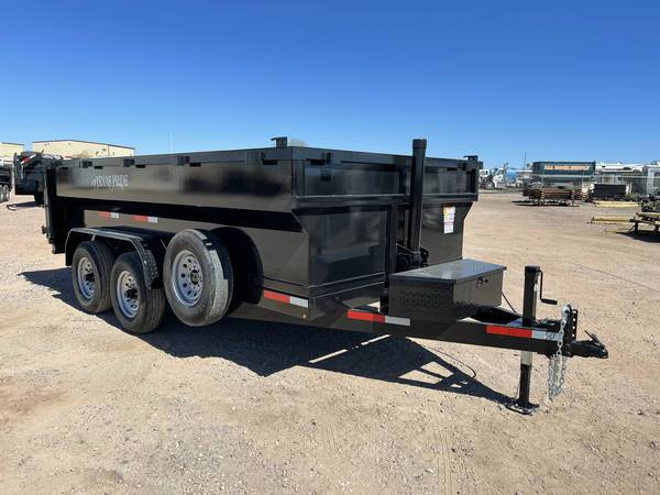 2023 TEXAS PRIDE DUMP TRAILER 7'X14'X3' 16K BP