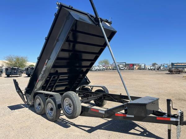2023 TEXAS PRIDE DUMP TRAILER 7'X14'X3' 16K BP