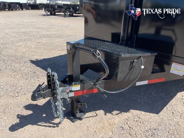 2025 Texas Pride 7x14x4 16k Bumper Pull Dump Trailer