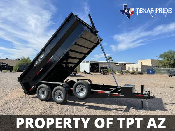 2023 Texas Pride Trailers 7x16x3 16K BP Dump Special $246/mo* - $12,595