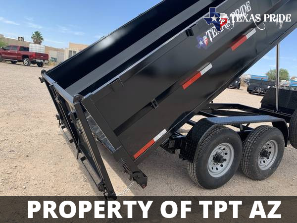2023 Texas Pride Trailers 7x16x3 16K BP Dump Special $246/mo* - $12,595