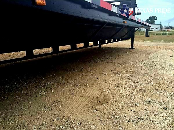 2025 Texas Pride 8.5X35+5 26k Gooseneck Flatbed Trailer