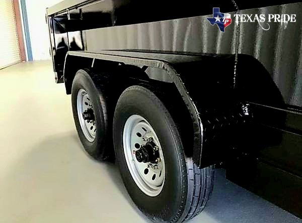 2025 Texas Pride 7x16x3 16K Bumper Pull Dump Trailer