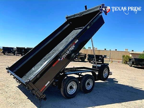 2026 Texas Pride 7X14X2 14K Bumper Pull Dump Trailer