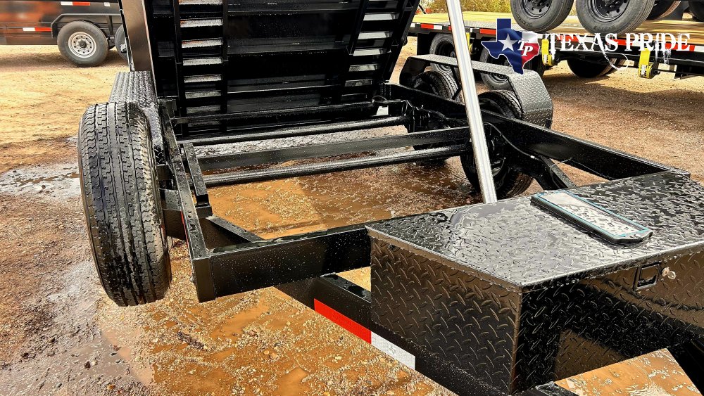 2026 Texas Pride 7X12x4 14K Bumper Pull Dump Trailer