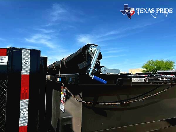 2025 Texas Pride 7x16x3 16k Gooseneck Dump Trailer
