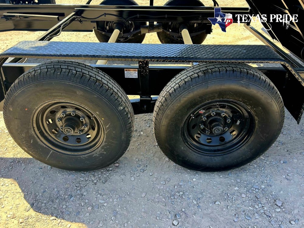 2026 7x16x3 16K Bumper Pull Dump Trailer Texas Pride