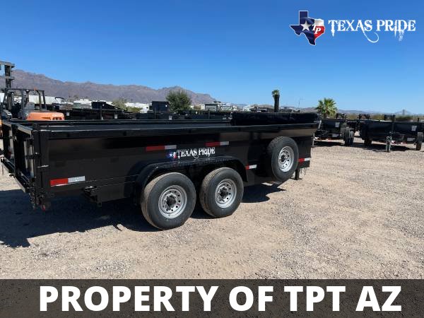 7X16X2 14K Bumper Pull Dump Trailer $10,595