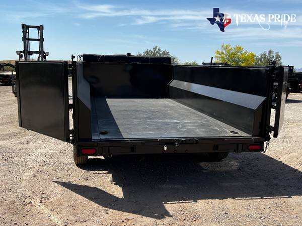 7x16x3 16K Gooseneck DUMP TRAILER