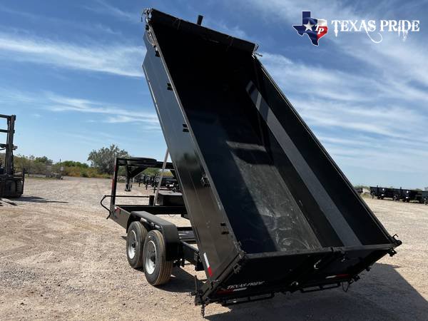 7x16x3 16K Gooseneck DUMP TRAILER