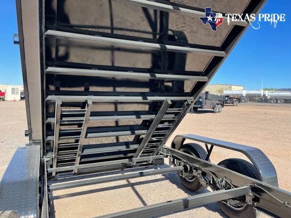 7x14x3 16K Gooseneck Texas Pride Dump Special