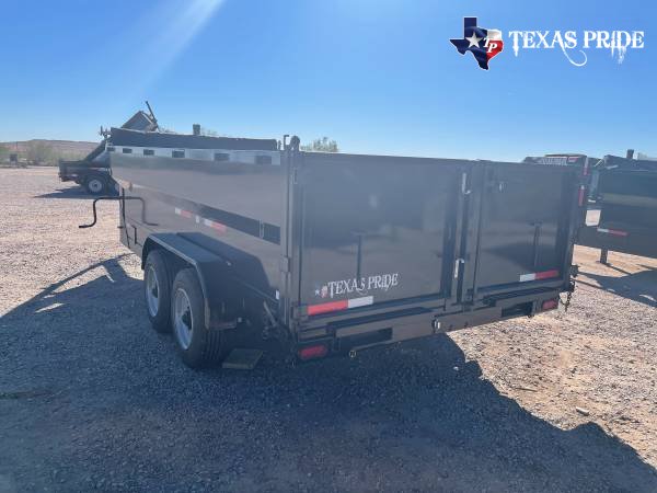 7x14x3 16K Gooseneck Texas Pride Dump Special