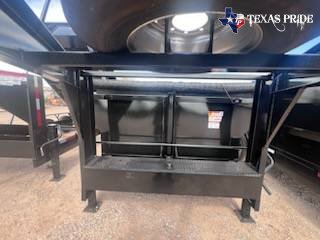 7x14x3 14K Gooseneck TEXAS PRIDE DUMP