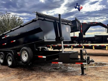 2026 Texas Pride 7x16x3 14k Bumper Pull Dump Trailer