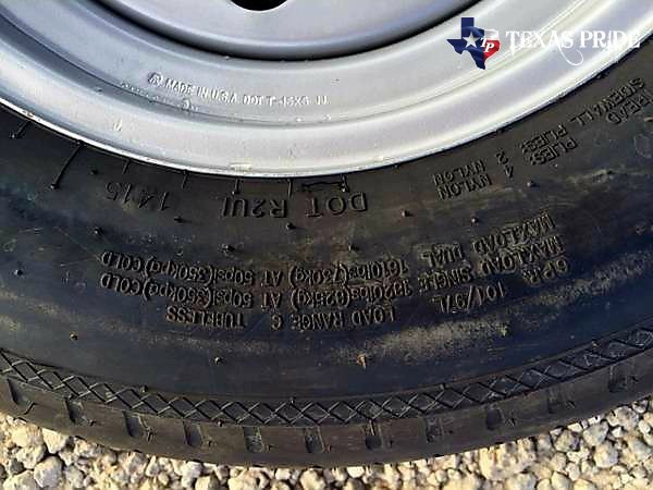 2026 Texas Pride 6x10x2 7k Bumper Pull Dump Trailer