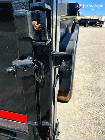 2025 Texas Pride 7x16x4 14k Bumper Pull Dump Trailer