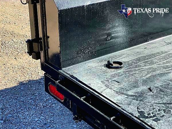 2025 Texas Pride 7x16x4 14k Bumper Pull Dump Trailer