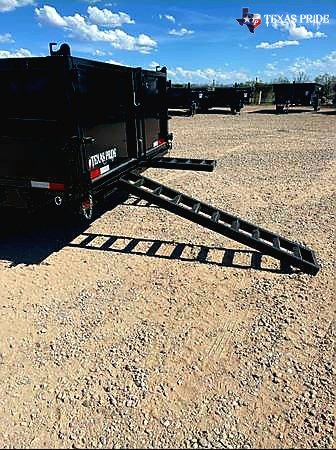 2025 Texas Pride 7x16x4 14k Bumper Pull Dump Trailer